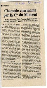 Toute l'eau du déluge n'y suffira pas